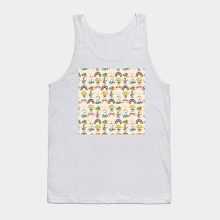 Minions funny friends Tank Top